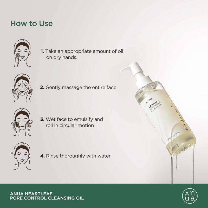 [Anua] Heartleaf Pore Control Cleansing Oil 200ml