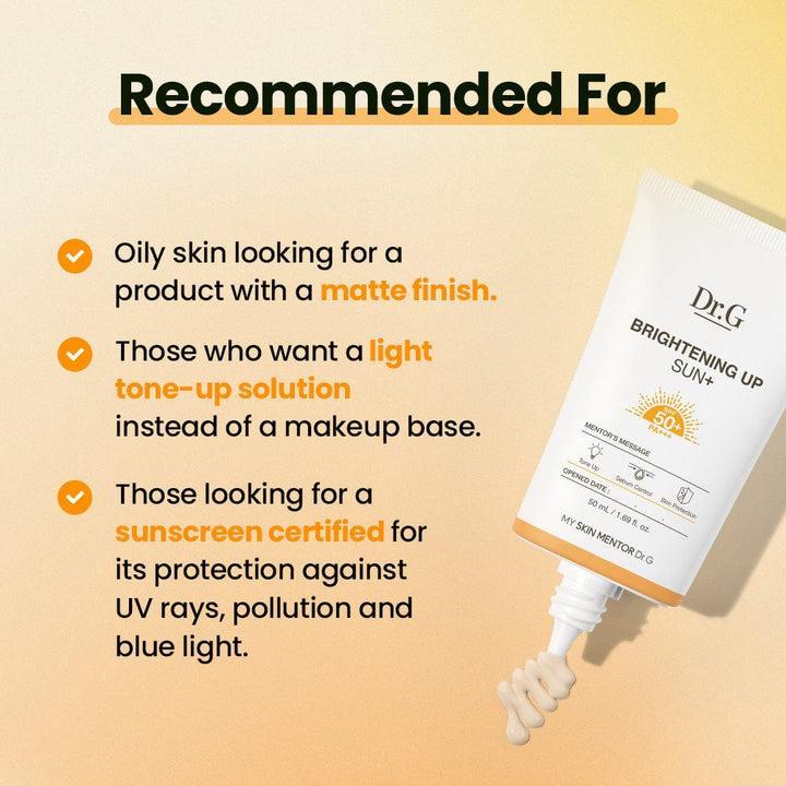 [Dr.G] Brightening Up Sun SPF 50+/ PA+++ 50ml