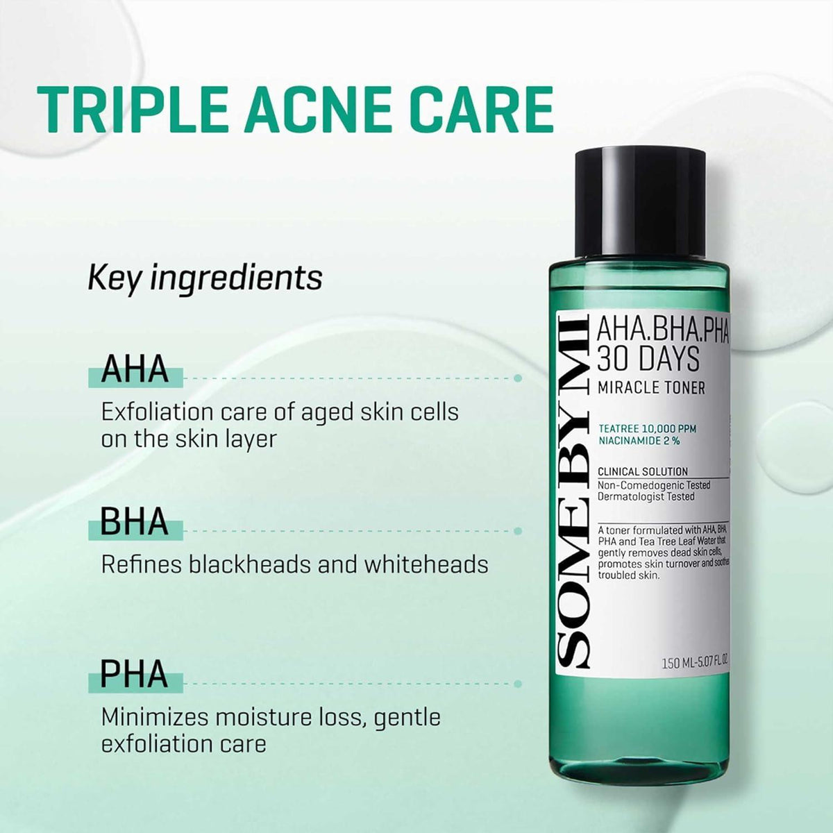 [SOME BY MI] AHA-BHA-PHA 30DAYS MIRACLE TONER 150ml