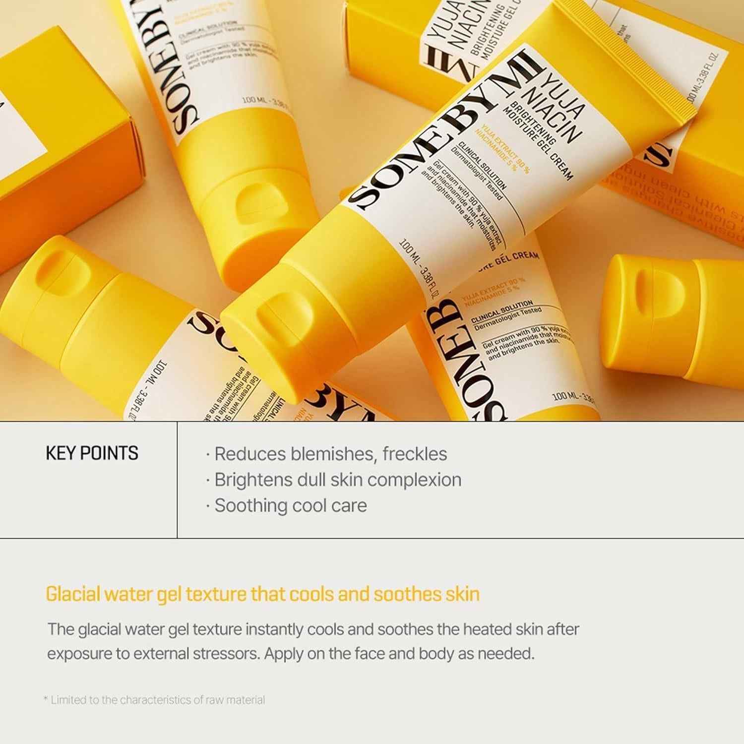 [SOME BY MI] Yuja Niacin Brightening Moisture Gel Cream Moisturizer 100ml