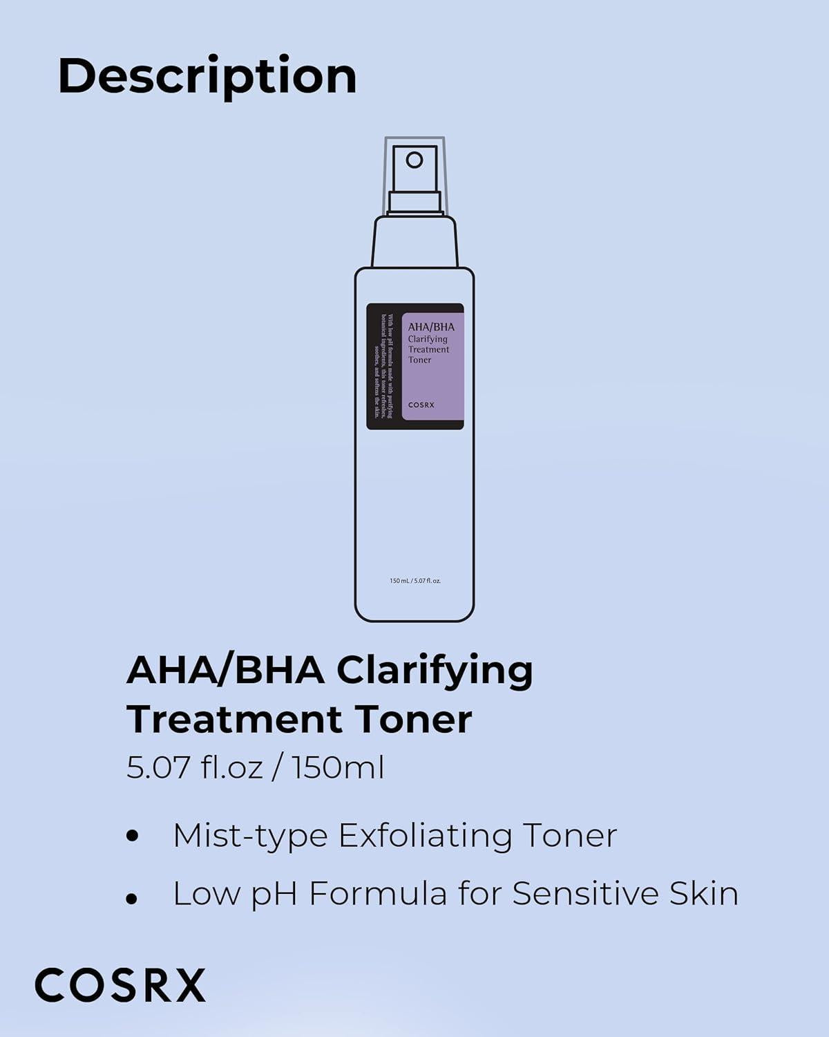 [COSRX] AHA/BHA Clarifying Treatment Toner 150ml
