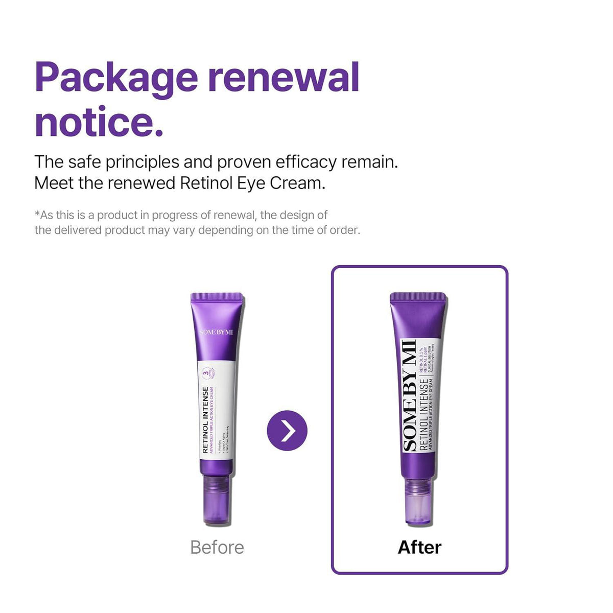 [SOME BY MI] Retinol Intense Advanced Triple Action Eye Cream 30ml