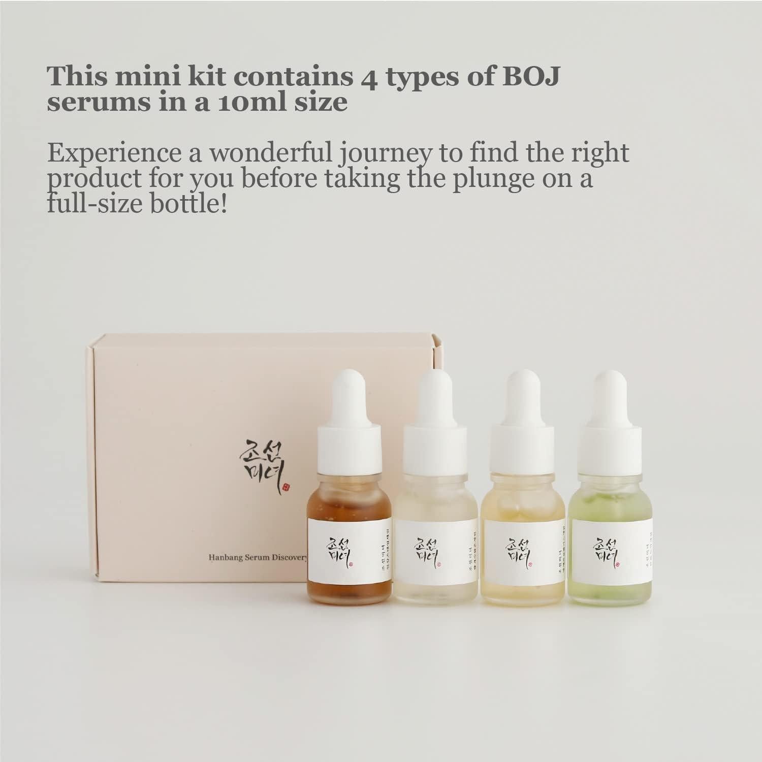 [Beauty of Joseon] Hanbang Serum Discovery Kit (10ml*4ea)