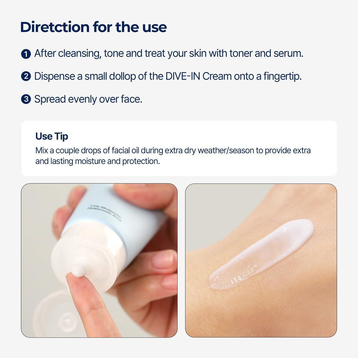 [TORRIDEN] DIVE IN Low Molecular Hyaluronic Acid Cream 80ml