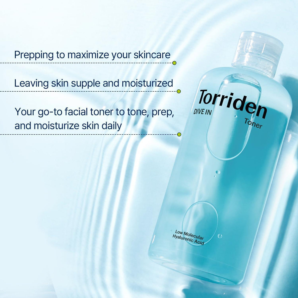 [TORRIDEN] DIVE IN Low Molecular Hyaluronic Acid Toner 300ml