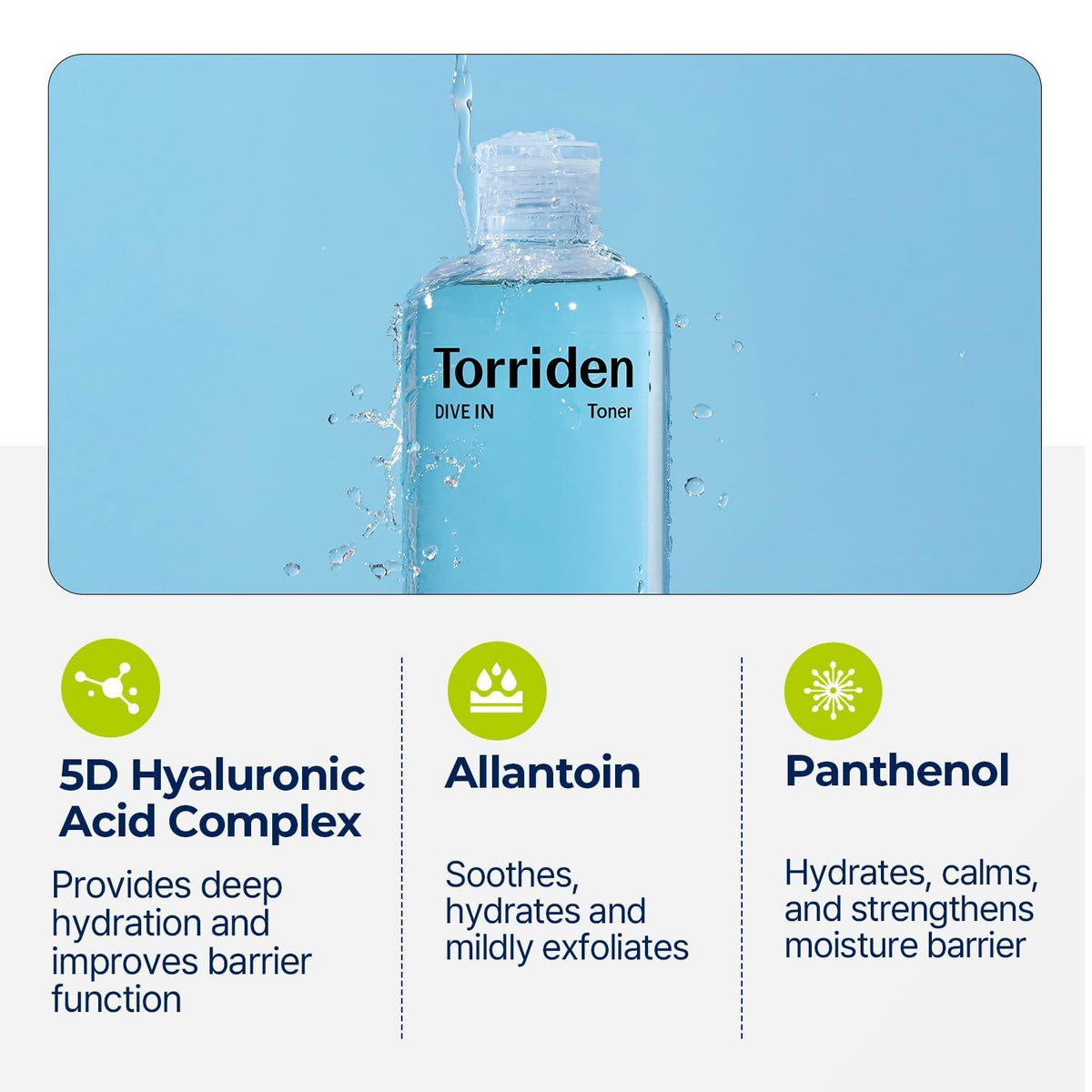 [TORRIDEN] DIVE IN Low Molecular Hyaluronic Acid Toner 300ml