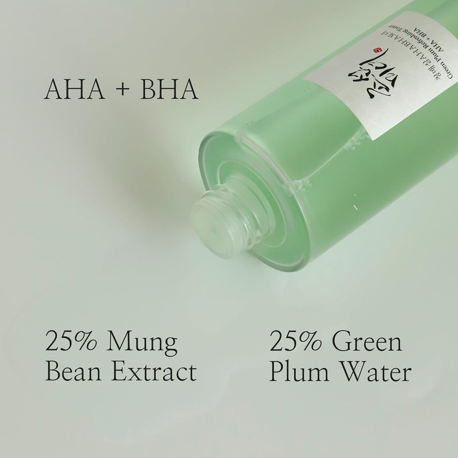 [Beauty of Joseon] Green Plum Refreshing Toner: AHA + BHA 150ml