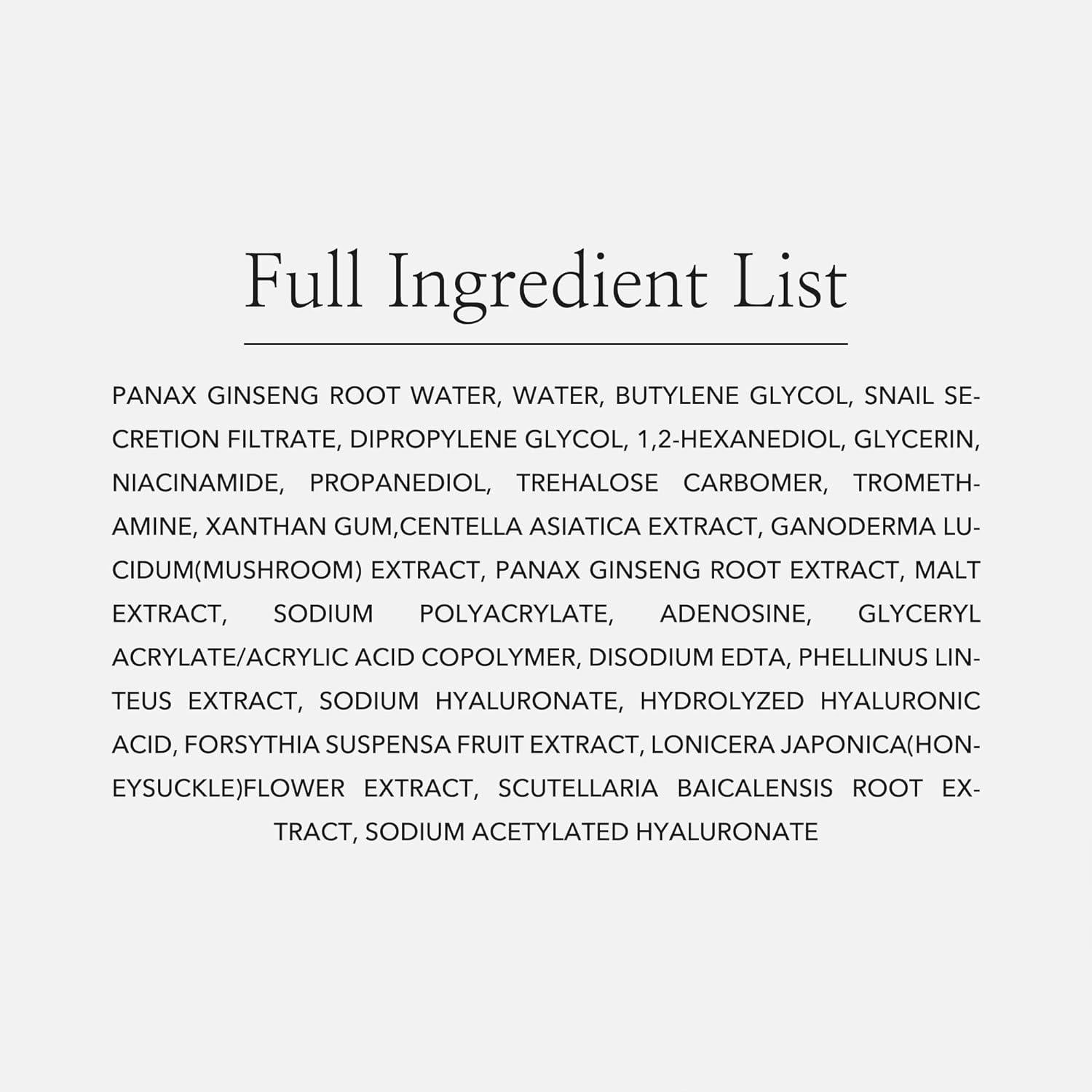 [Beauty of Joseon] Revive Serum: Ginseng + Snail Mucin 30ml