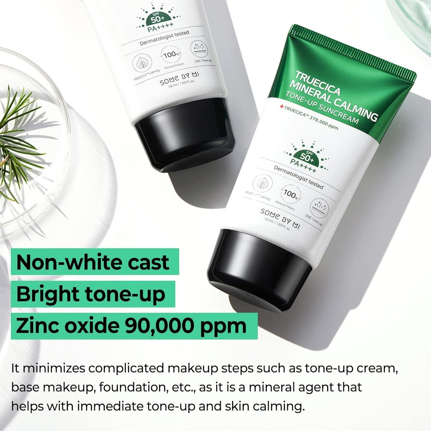 [SOME BY MI] Truecica Mineral Calming Tone-Up Suncream 50ml