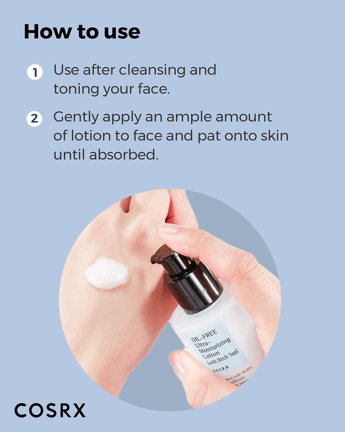 [COSRX] Oil-Free Ultra-Moisturizing Lotion with Birch Sap 100ml