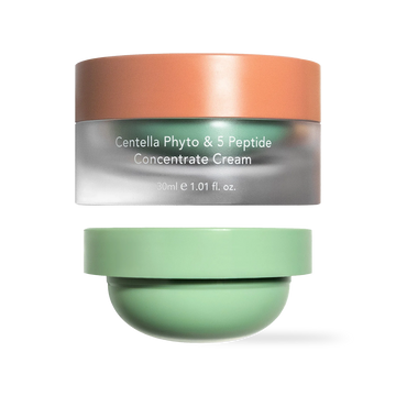 [haruharuwonder] Centella Phyto & 5 Peptide Concentrate Cream 30ml + Refill 30ml