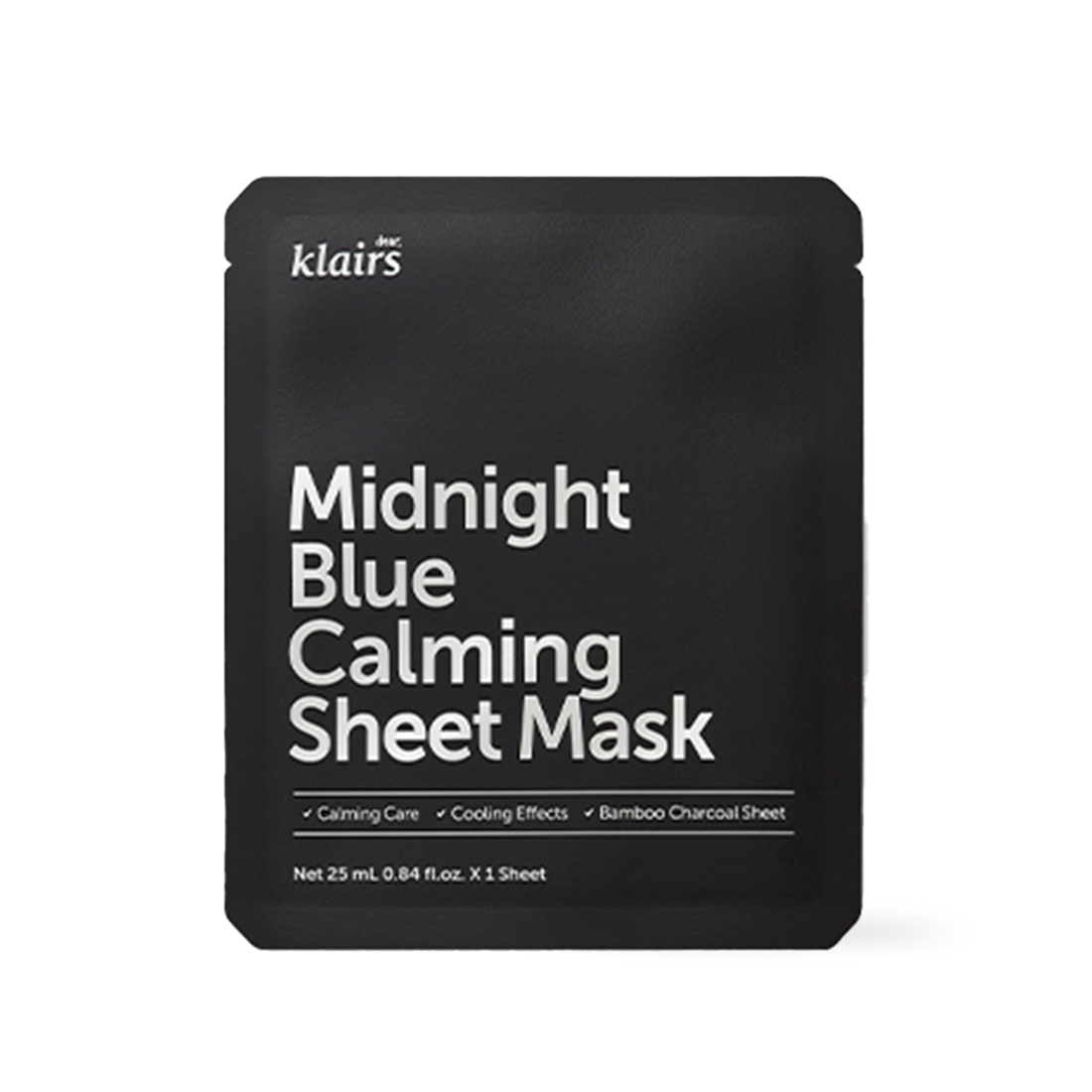 [Dear Klairs] Midnight Blue Calming Sheet Mask 1EA