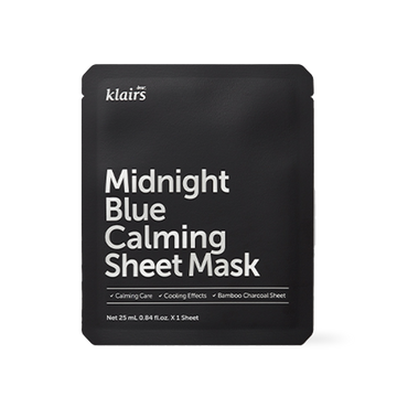 [Dear Klairs] Midnight Blue Calming Sheet Mask 1EA