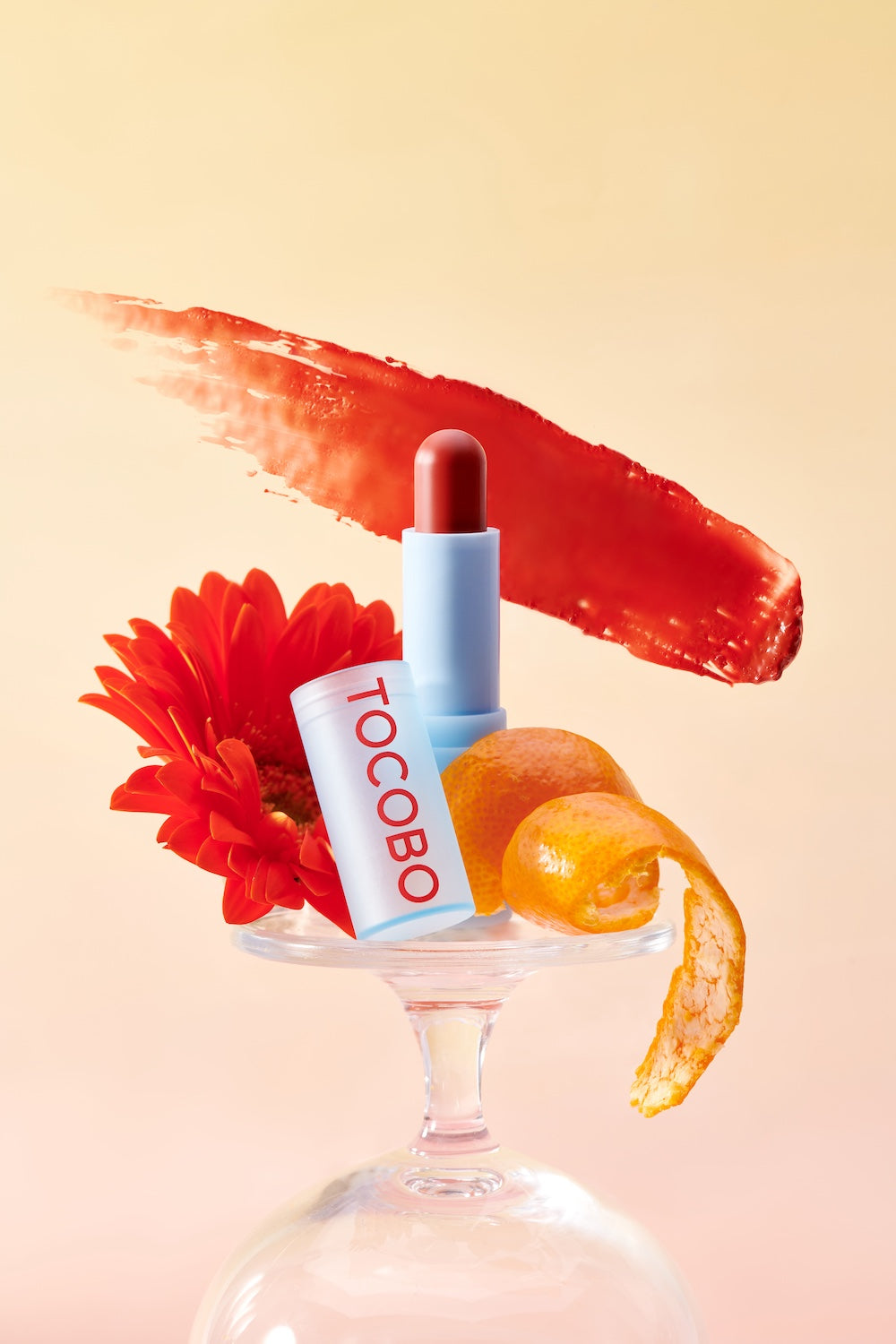 [Tocobo] Glass Tinted Lip Balm 013 TANGERINE RED 3.5g