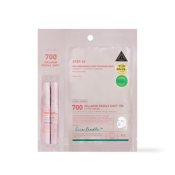 [VT Cosmetics] COLLAGEN Reedles Shot 700hL 2 STEP MASK