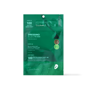 [VT Cosmetics] PRO CICA Reedle Shot 100 2STEP Hydrogel Mask - 2type