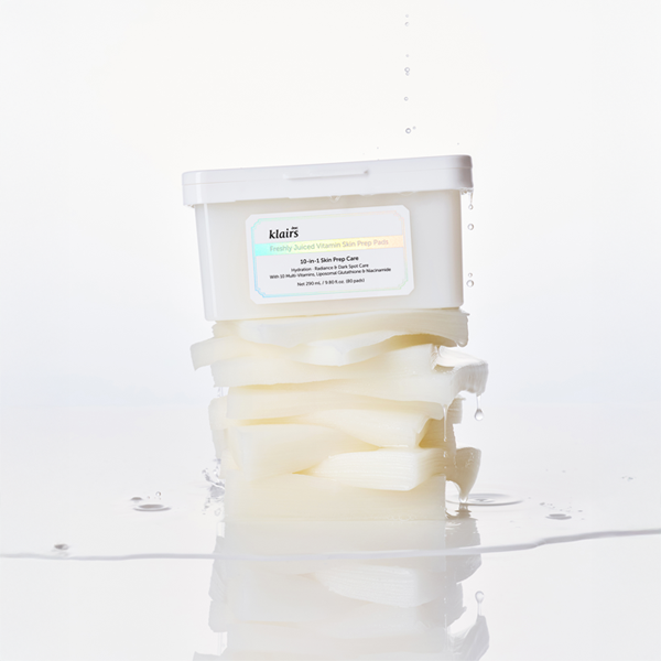 [Dear,Klairs] Freshly Juiced Vitamin Skin Prep Pads 290 mL 80Pads