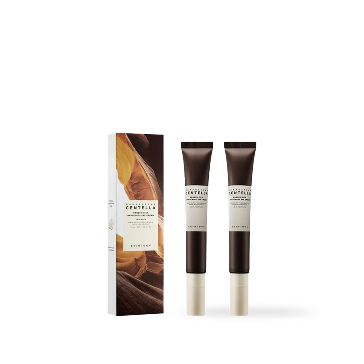 [Skin1004] Madagascar Centella Probio-cica Bakuchiol Eye Cream Twin Pack 20ml*2