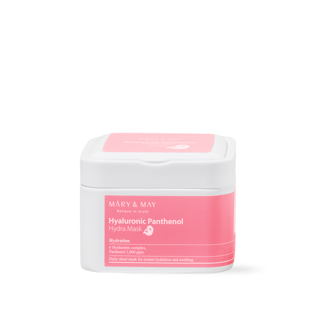 [Mary&May] Hyaluronic Panthenol Hydra Mask 30EA/400g
