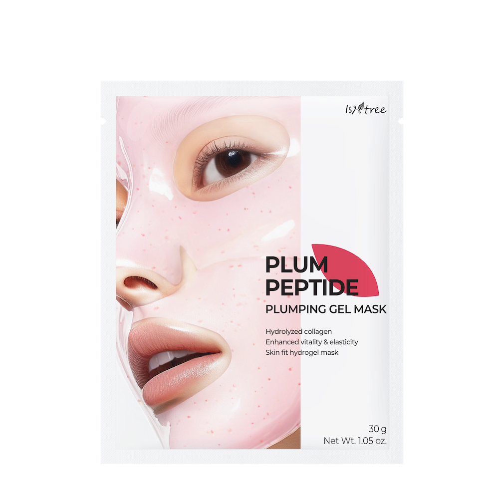 [Isntree] Plum Peptide Plumping Gel Mask 30g*4ea