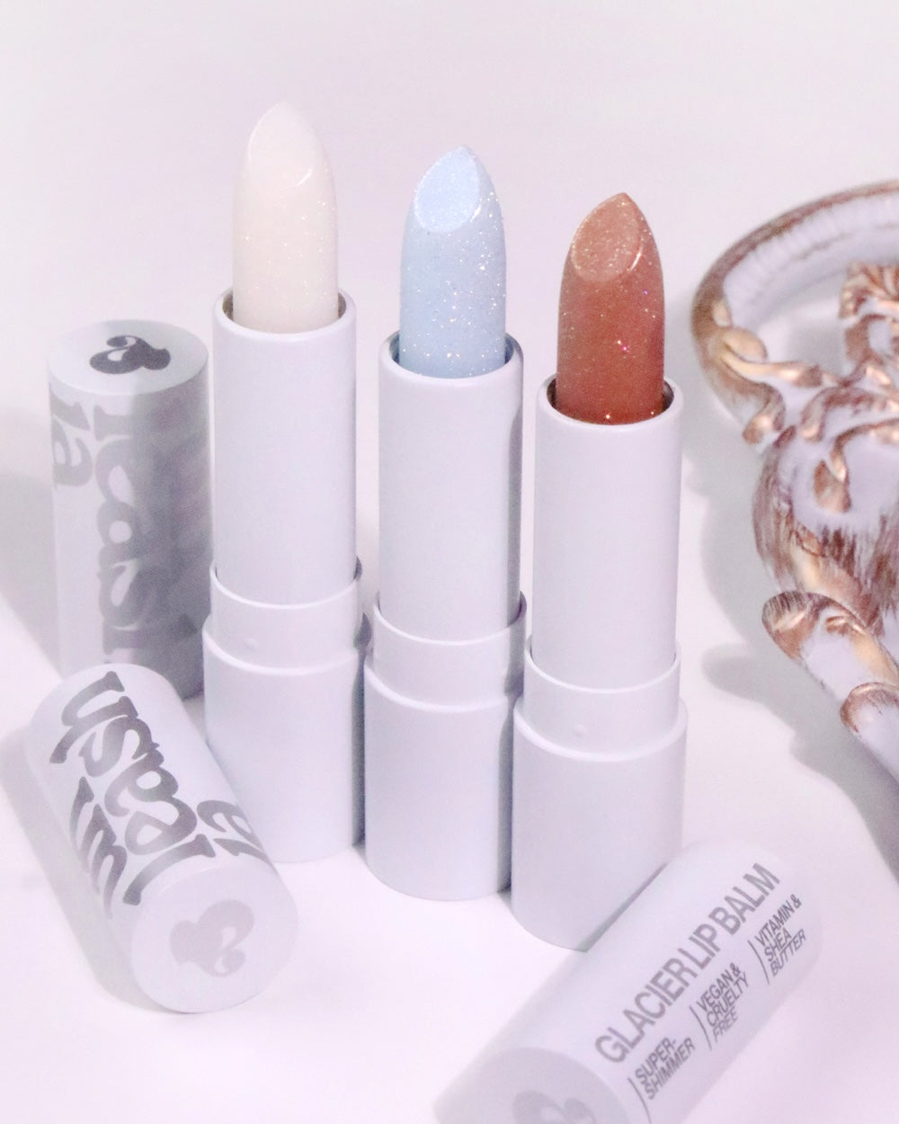 [Unleashia] Glacier Vegan Lip Balm 3.3g - 3 Colors