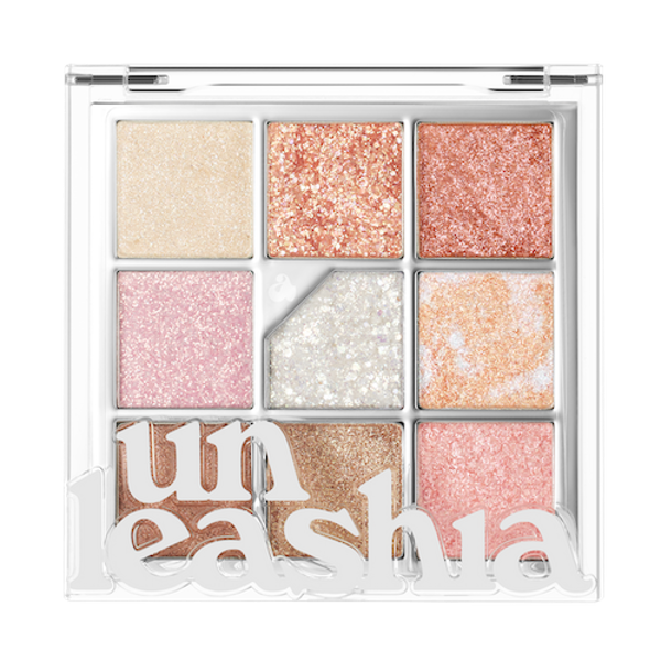 [Unleashia] Glitterpedia Eye Palette 6.2g - 6 Shades