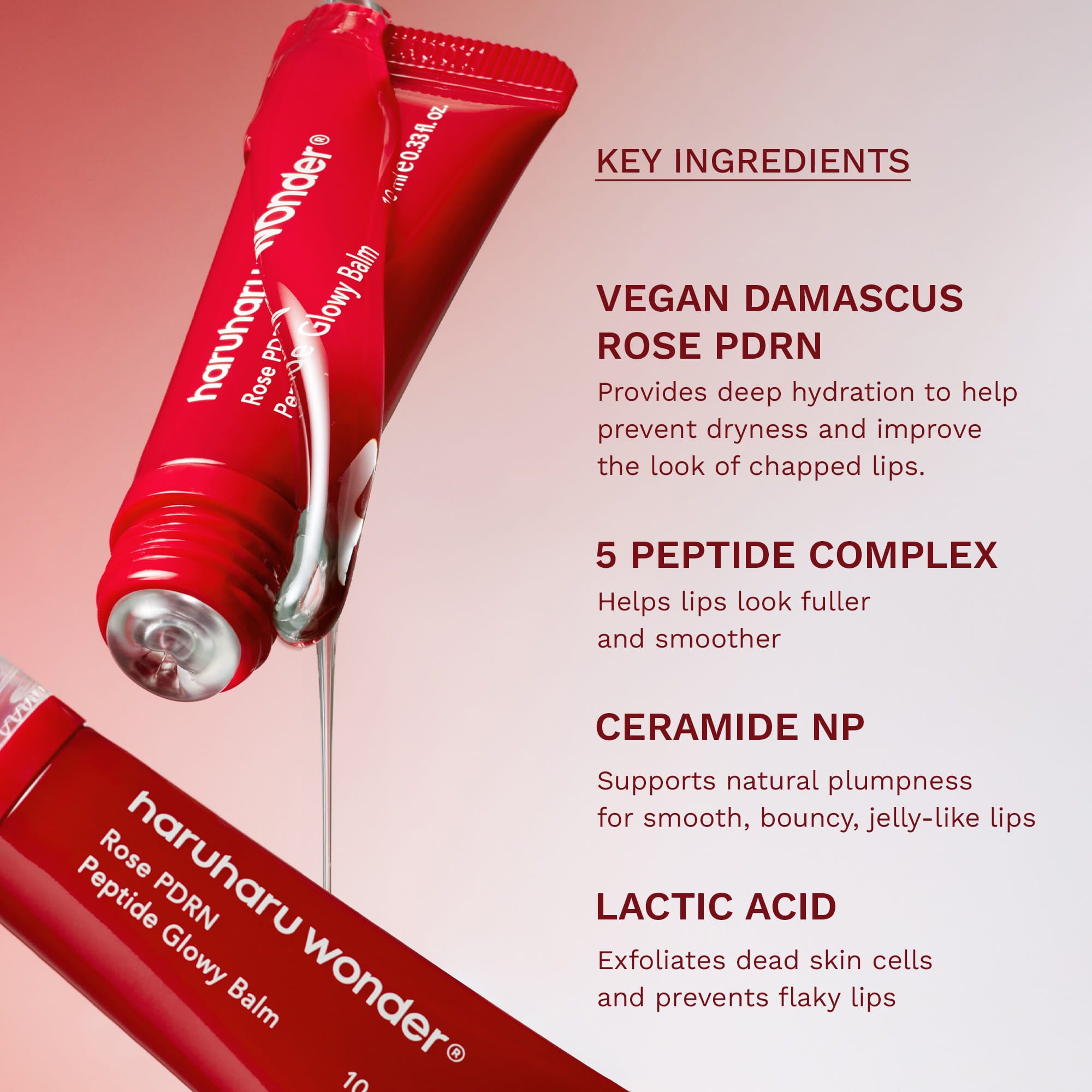 [haruharuwonder] Rose PDRN Peptide Glowy Balm 10ml