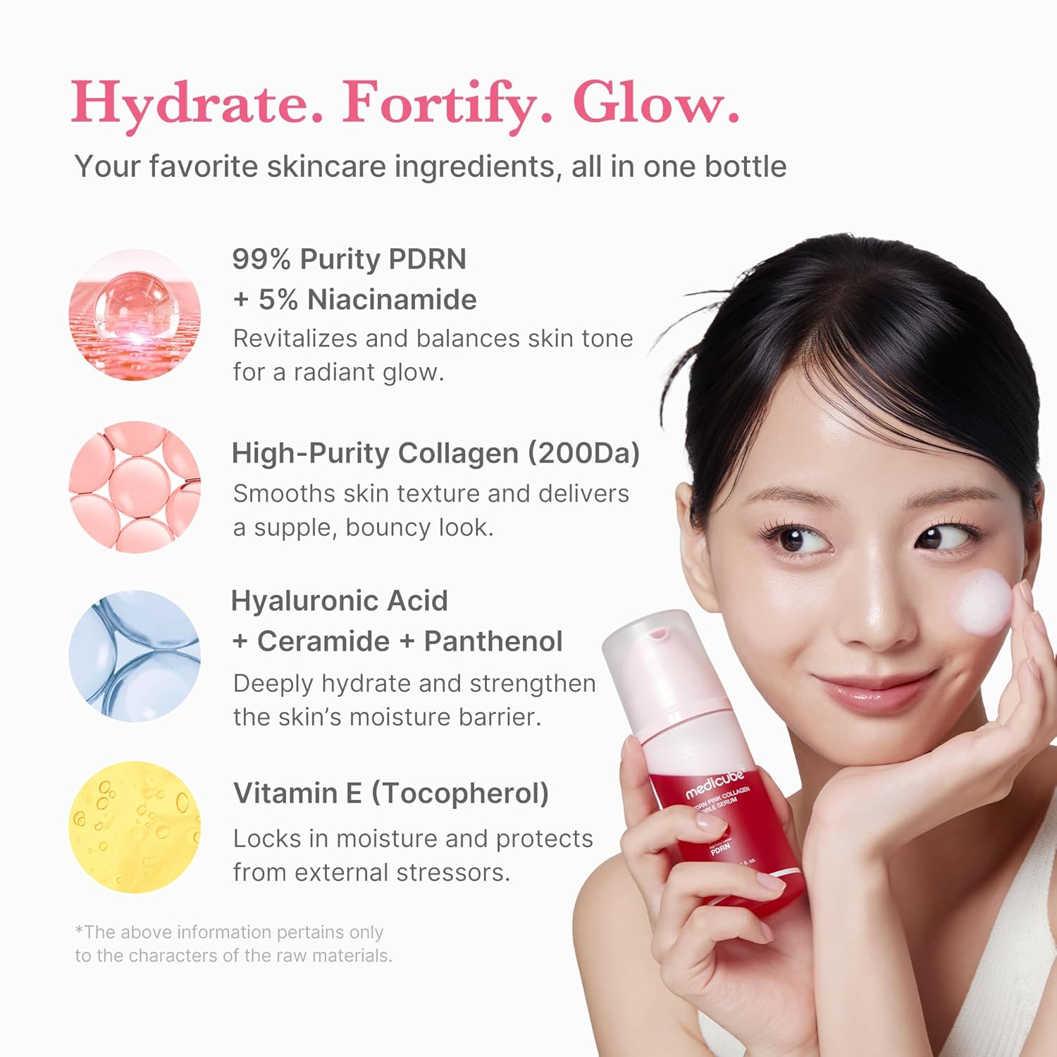 [Medicube] PDRN Pink Collagen Bubble Serum 95ml