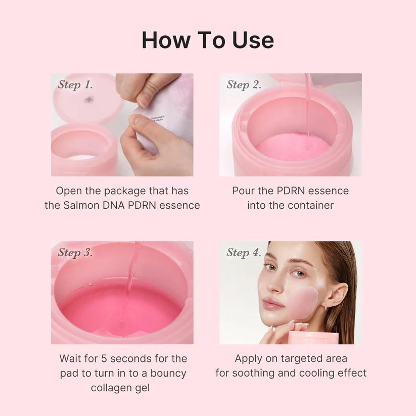 [Medicube] PDRN Pink Collagen Toning Gel Pad 70pcs