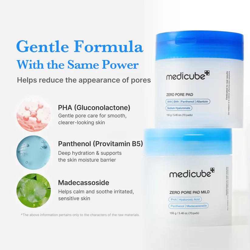 [Medicube] Zero Pore Pad Mild 70 pads